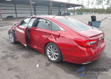 2021 Honda Accord Lx из США, поврежденный, VIN 1HGCV1F15MA016524